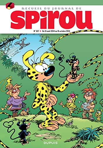 jaquette livre Recueil Spirou N° 337, Du 6 Août 2014 Au 8 Octobre 2014
