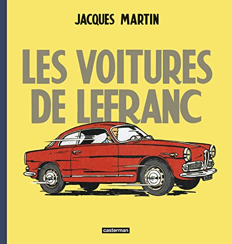 jaquette livre Les Voitures De Lefranc
