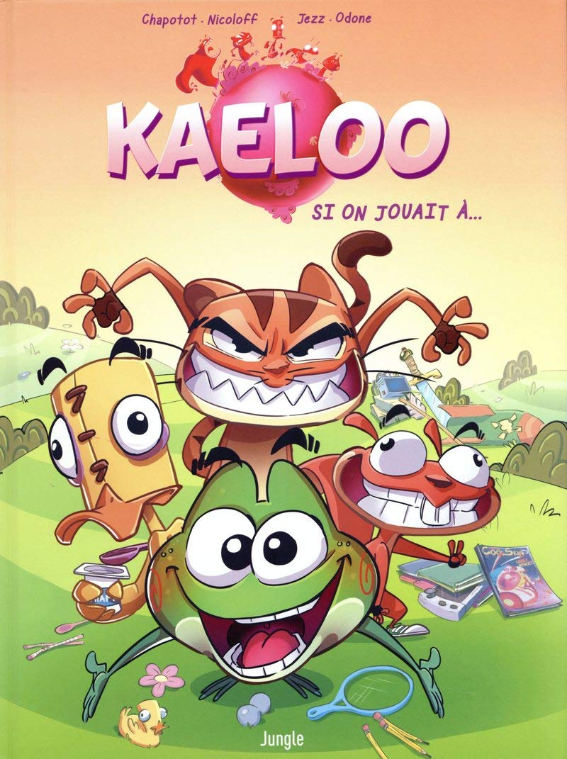 jaquette livre Kaeloo - tome 1 Si on jouait à... (1)