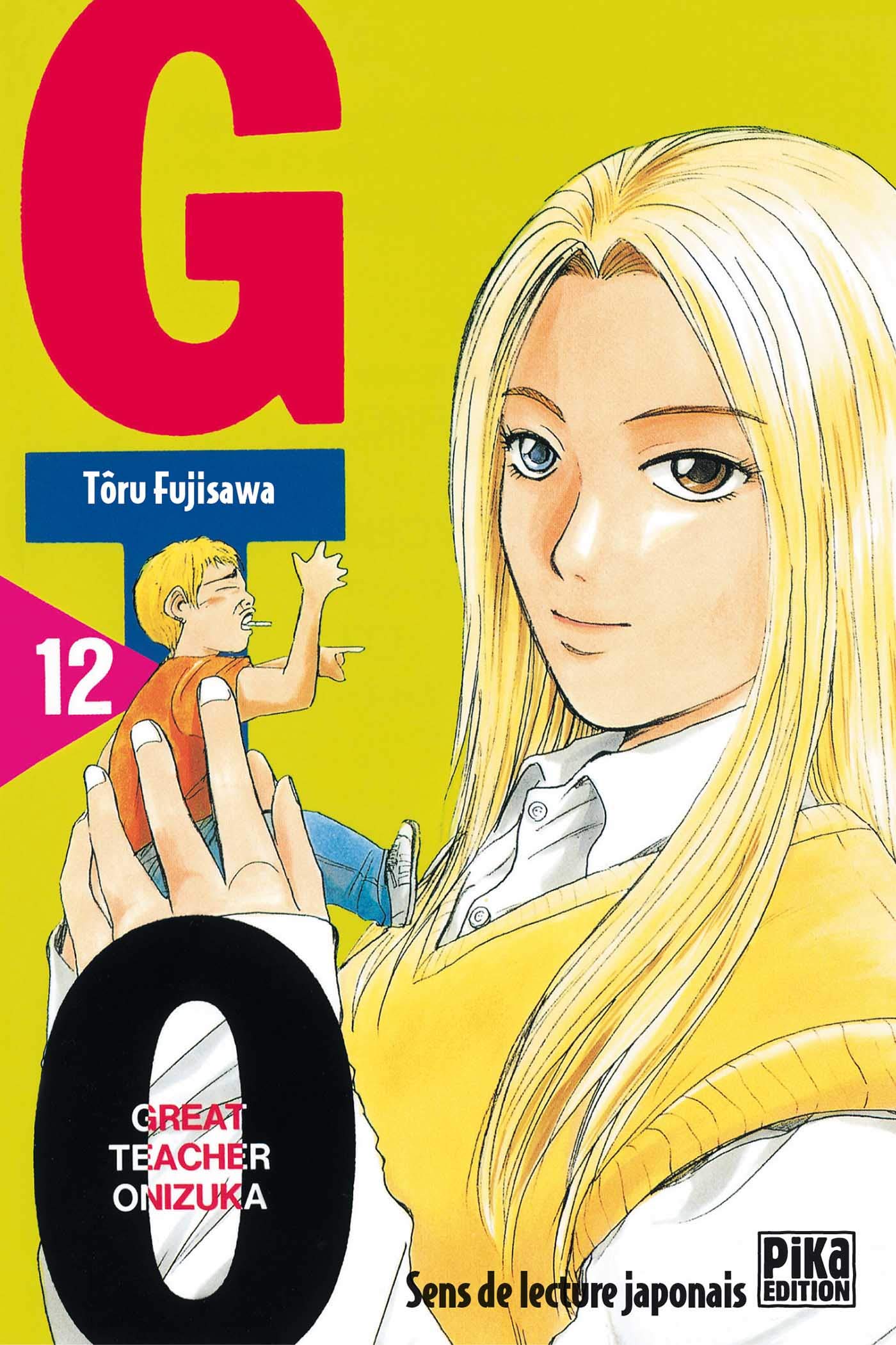 jaquette livre GTO (Great Teacher Onizuka), tome 12