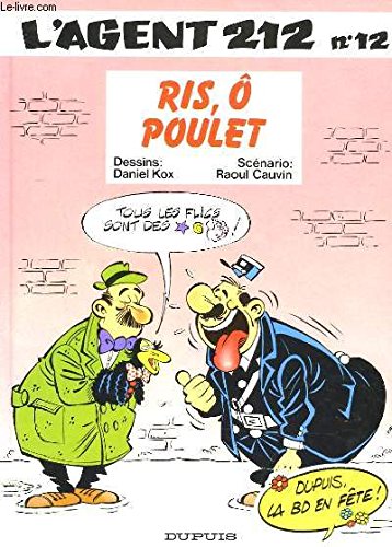 jaquette livre Agent 212 - T 12, Ris Ô Poulet