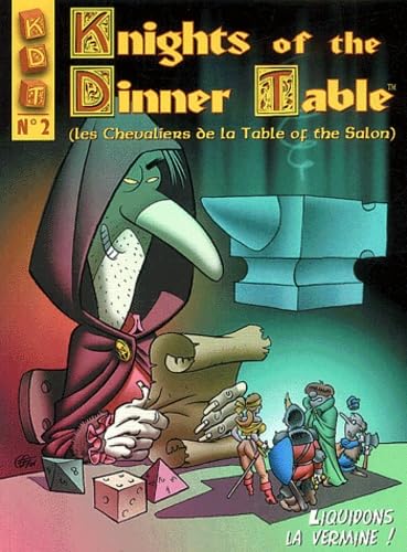 jaquette livre Knights Of The Dinner Table - Tome 2 : Liquidons La Vermine !