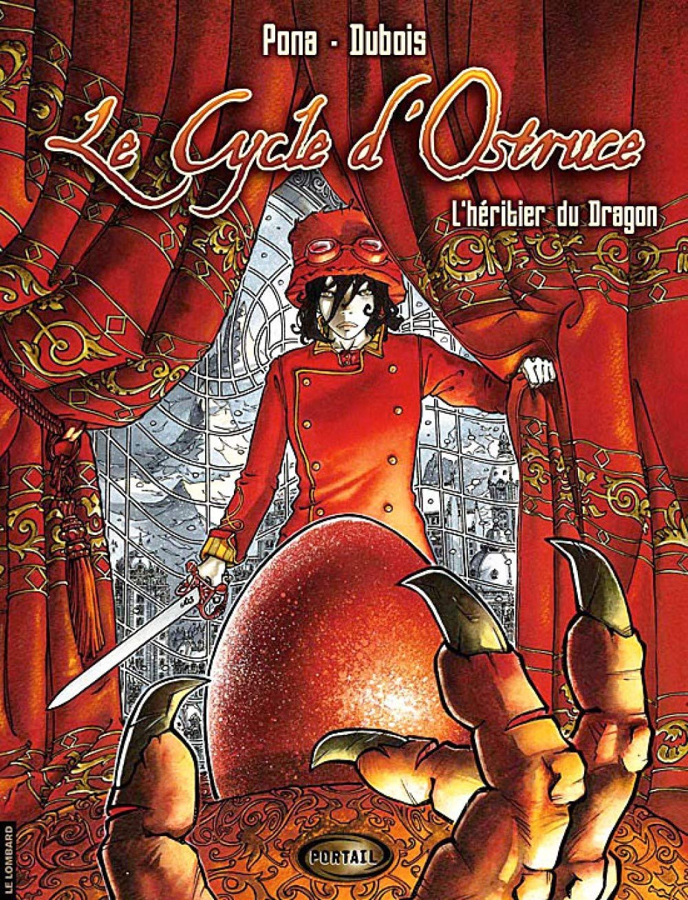 jaquette livre Le Cycle d'Ostruce - tome 1 - Héritier du Dragon (L')
