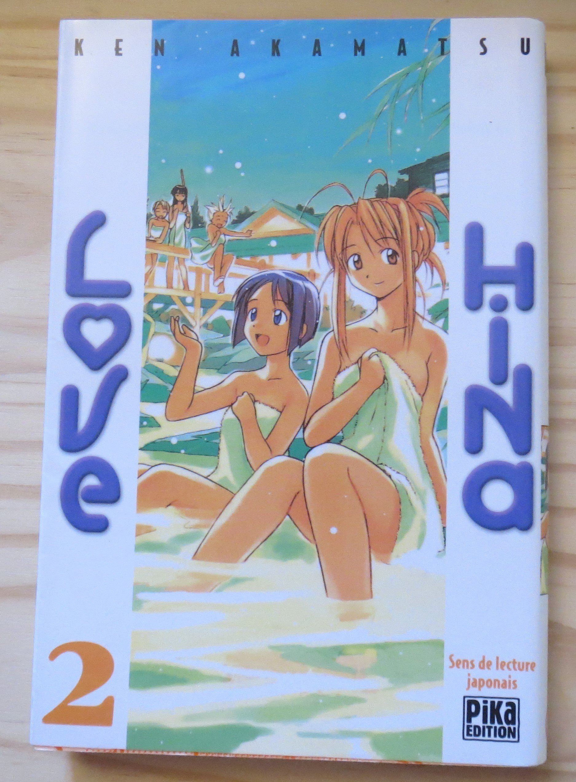 jaquette livre Love Hina, tome 2