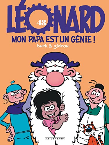 jaquette livre Léonard Tome 48 - Mon Papa Est Un Génie !