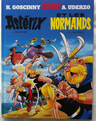 jaquette livre Astérix Tome 9 - Astérix Et Les Normands