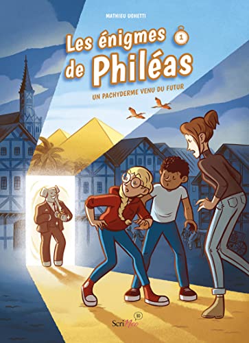 jaquette livre Les Énigmes De Philéas Tome 1 - Un Pachyderme Venu Du Futur