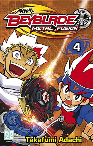 jaquette livre Beyblade - Tome 4 : Metal Fusion
