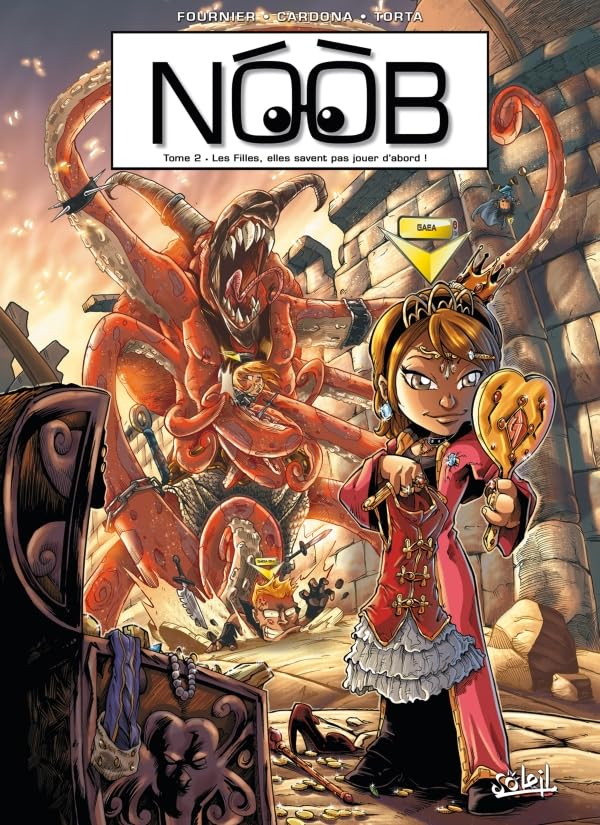 jaquette livre Noob Tome 02: Les filles elles savent jouer