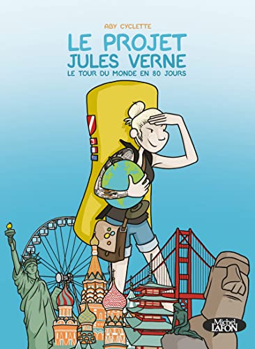jaquette livre Le Projet Jules Verne - Le Tour Du Monde En 80 Jours