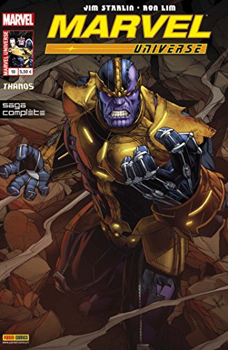 jaquette livre Marvel Universe 2013 10 - Thanos : Là-Haut, Un Dieu Écoute