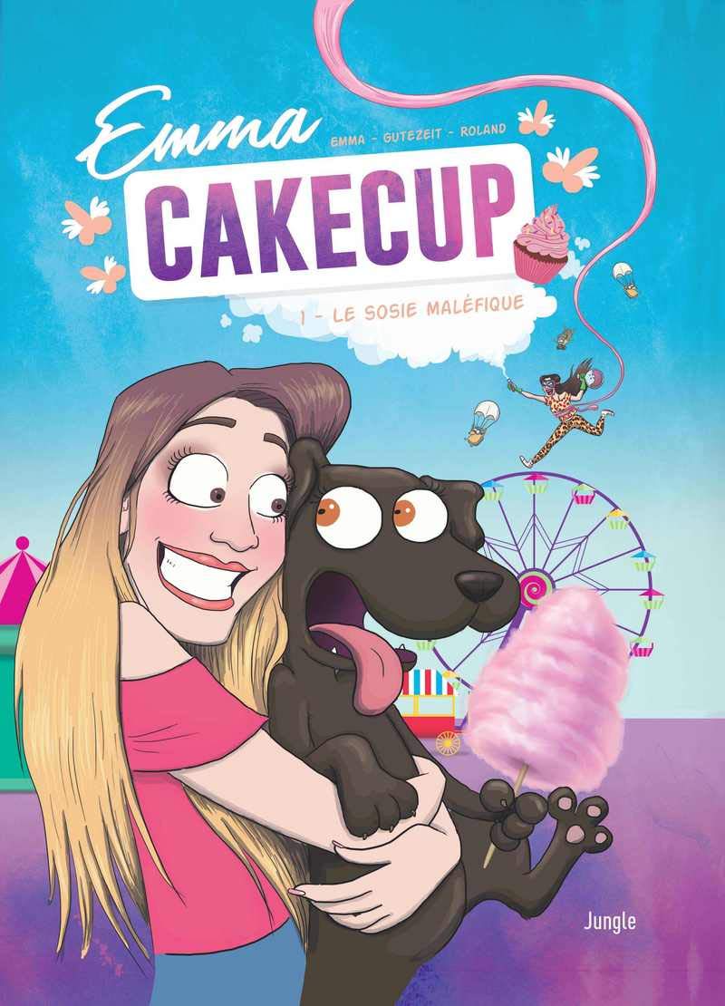 jaquette livre Emma CakeCup T1 - Le sosie maléfique