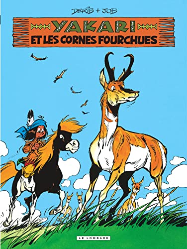 jaquette livre Yakari Tome 23 - Yakari Et Les Cornes Fourchues