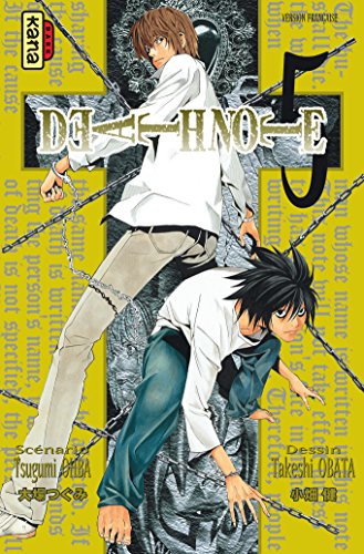jaquette livre Death Note - Tome 5