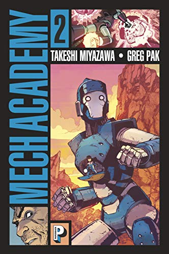jaquette livre Mech Academy - Tome 2
