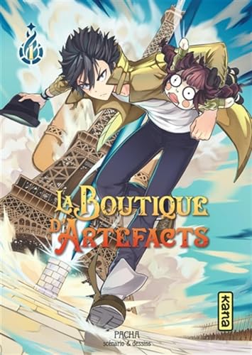 jaquette livre Boutique d'artéfacts(la) - Tome 1