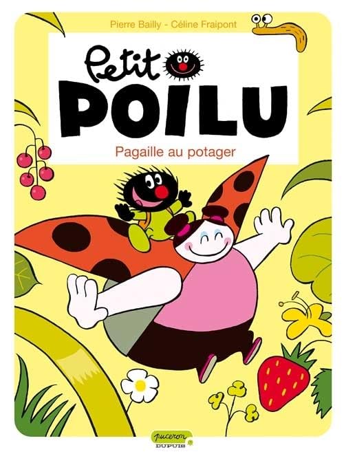 jaquette livre Petit Poilu Tome 3 - Pagaille Au Potager