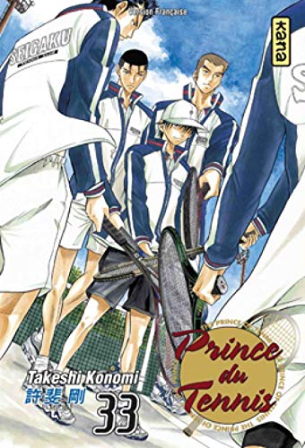 jaquette livre Prince du tennis - Tome 33