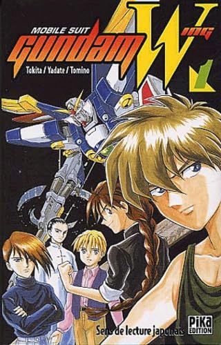 jaquette livre Gundam Wing, tome 1