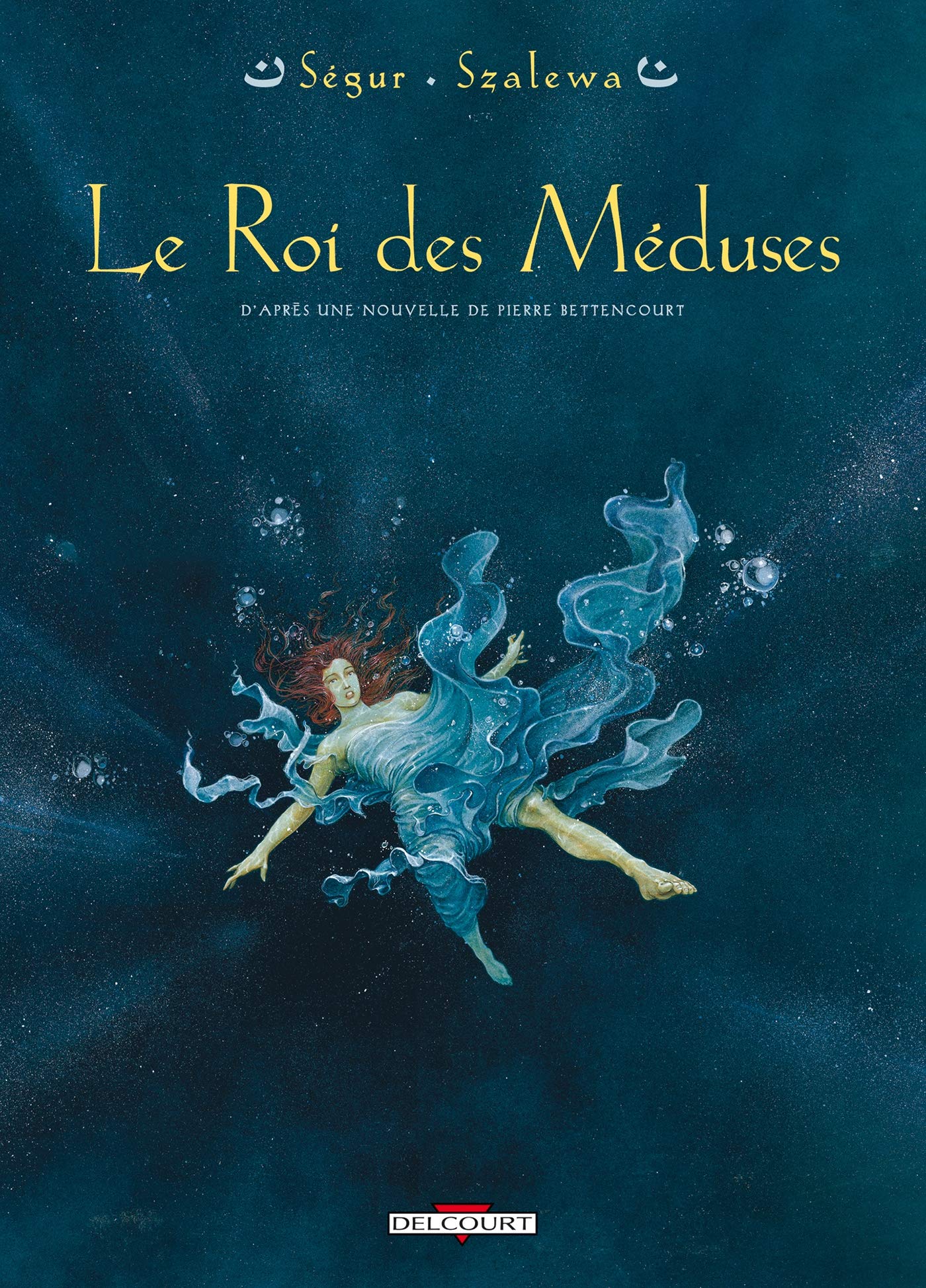 jaquette livre Le roi des méduses, Tome 1 :