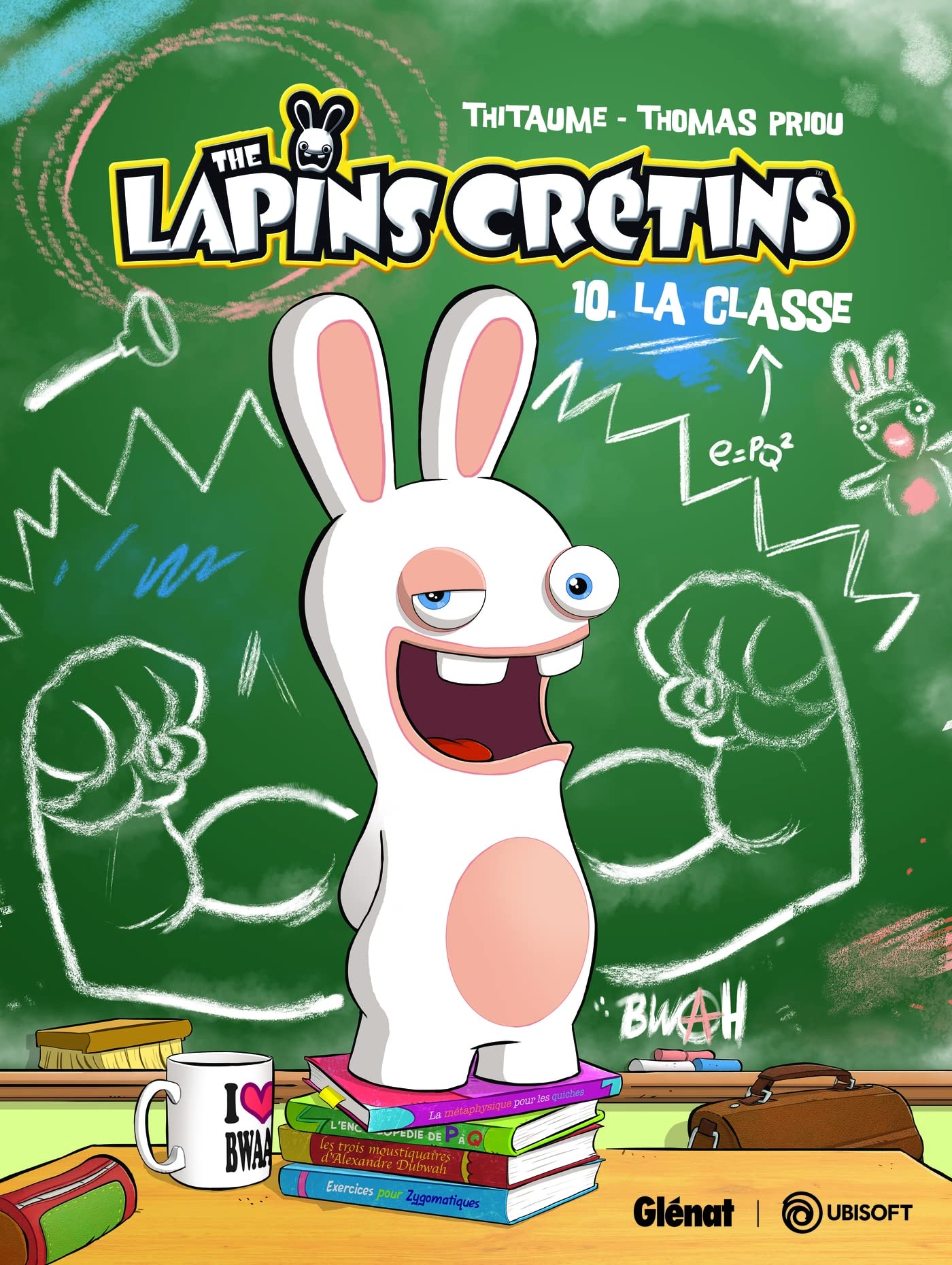 jaquette livre The Lapins Crétins, Tome 10 : La classe