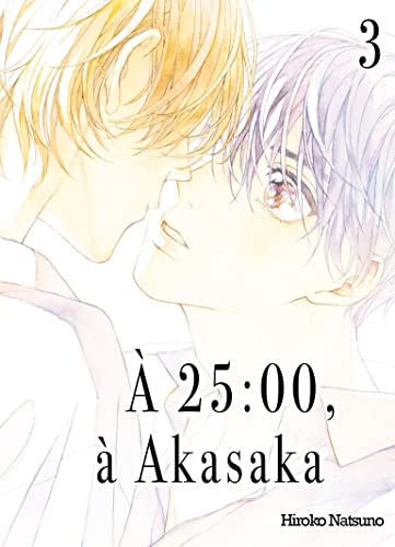 jaquette livre A 25:00 à Akasaka - Tome 3