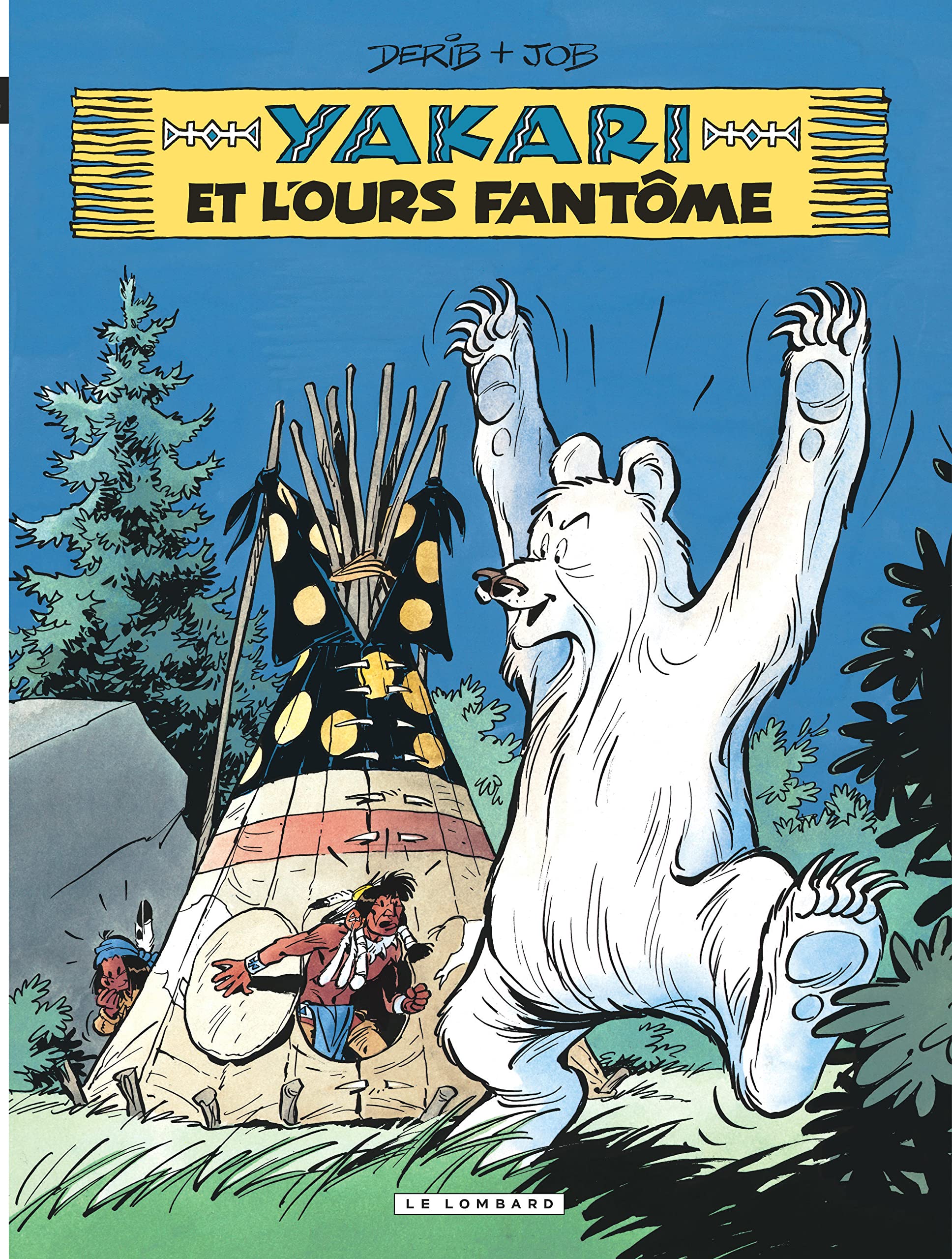 jaquette livre Yakari - tome 24 - Yakari et l'ours fantôme