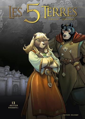 jaquette livre Les 5 Terres : Cycle Iii - Arnor Tome 13 - Rester Vivants