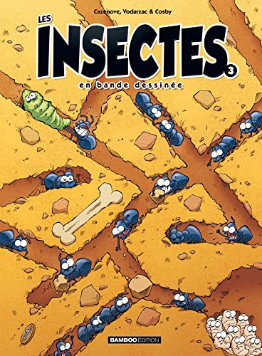 jaquette livre Les Insectes En Bande Dessinée Tome 3