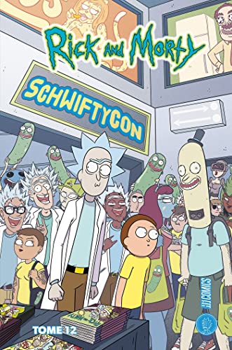 jaquette livre Rick & Morty Tome 12