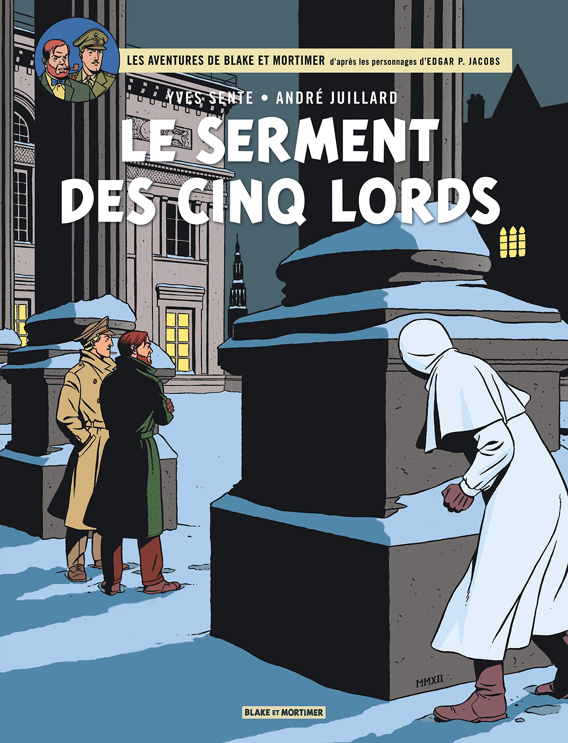 jaquette livre Blake & Mortimer, tome 21 : Le serment des cinq lords