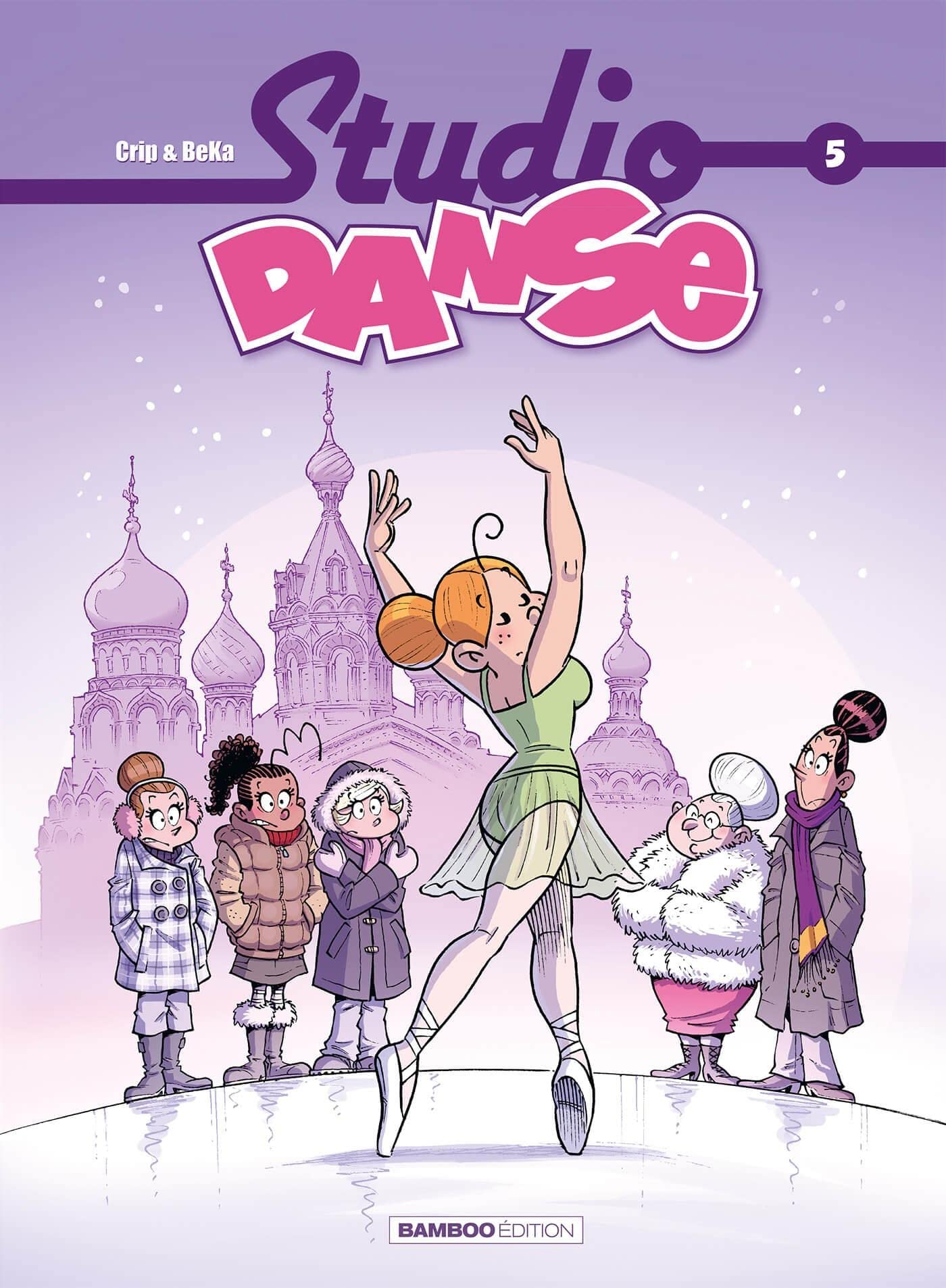 jaquette livre Studio danse - tome 5