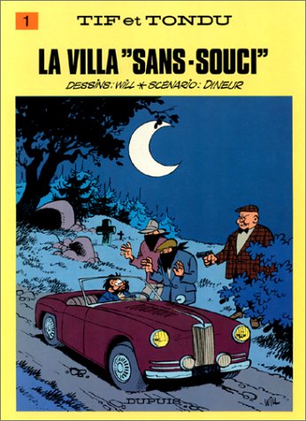 jaquette livre Tif Et Tondu Tome 1 - La Villa Sans Souci