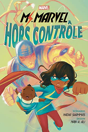 jaquette livre Miss Marvel - Hors Contrôle