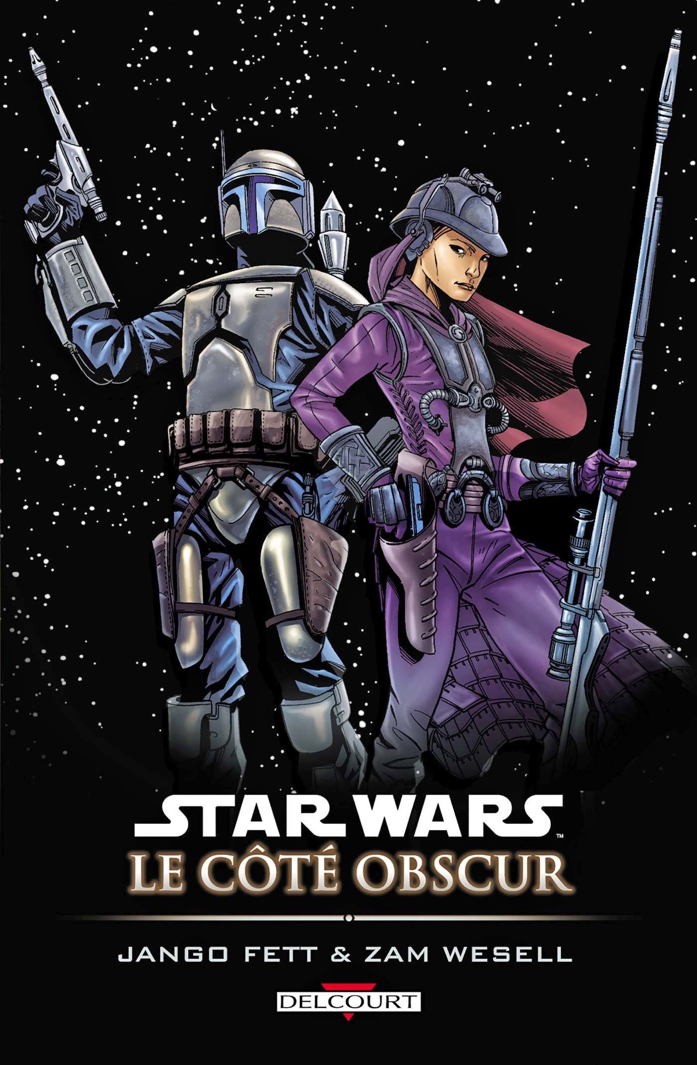 jaquette livre Star Wars, Le côté obscur, Tome 1 : Jango Fett & Zam Wesell