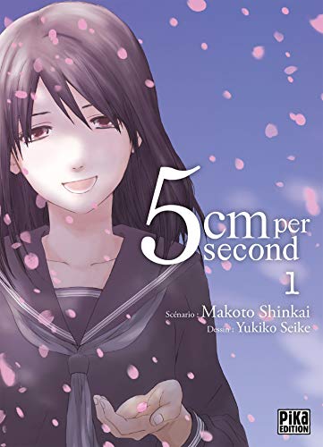jaquette livre 5cm per Second - Tome 1