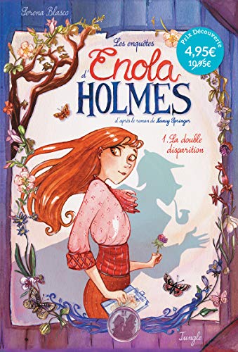 jaquette livre Les Enquêtes D'enola Holmes Tome 1 - La Double Disparition