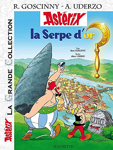 jaquette livre Astérix Tome 2 - La Serpe D'or