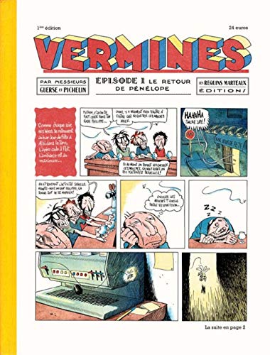 jaquette livre Vermines Tome 1 - Le Retour De Pénélope