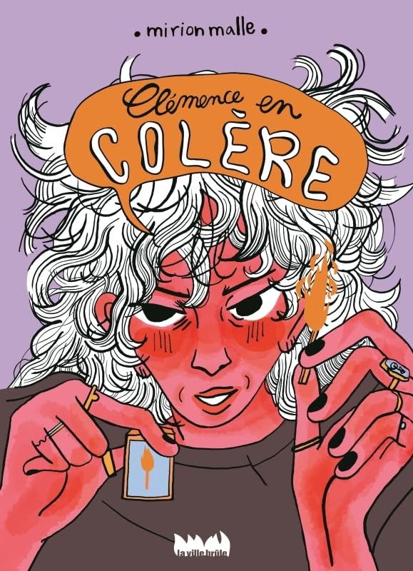 jaquette livre Clémence En Colère