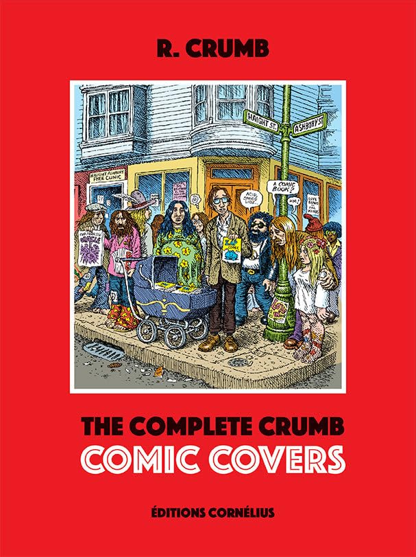 jaquette livre The Complete Crumb Comics Covers