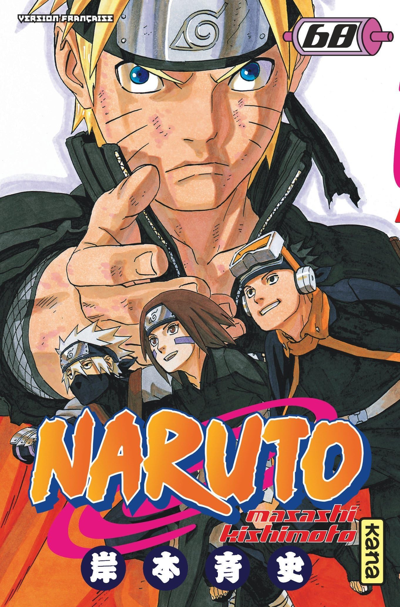 jaquette livre Naruto Vol.68