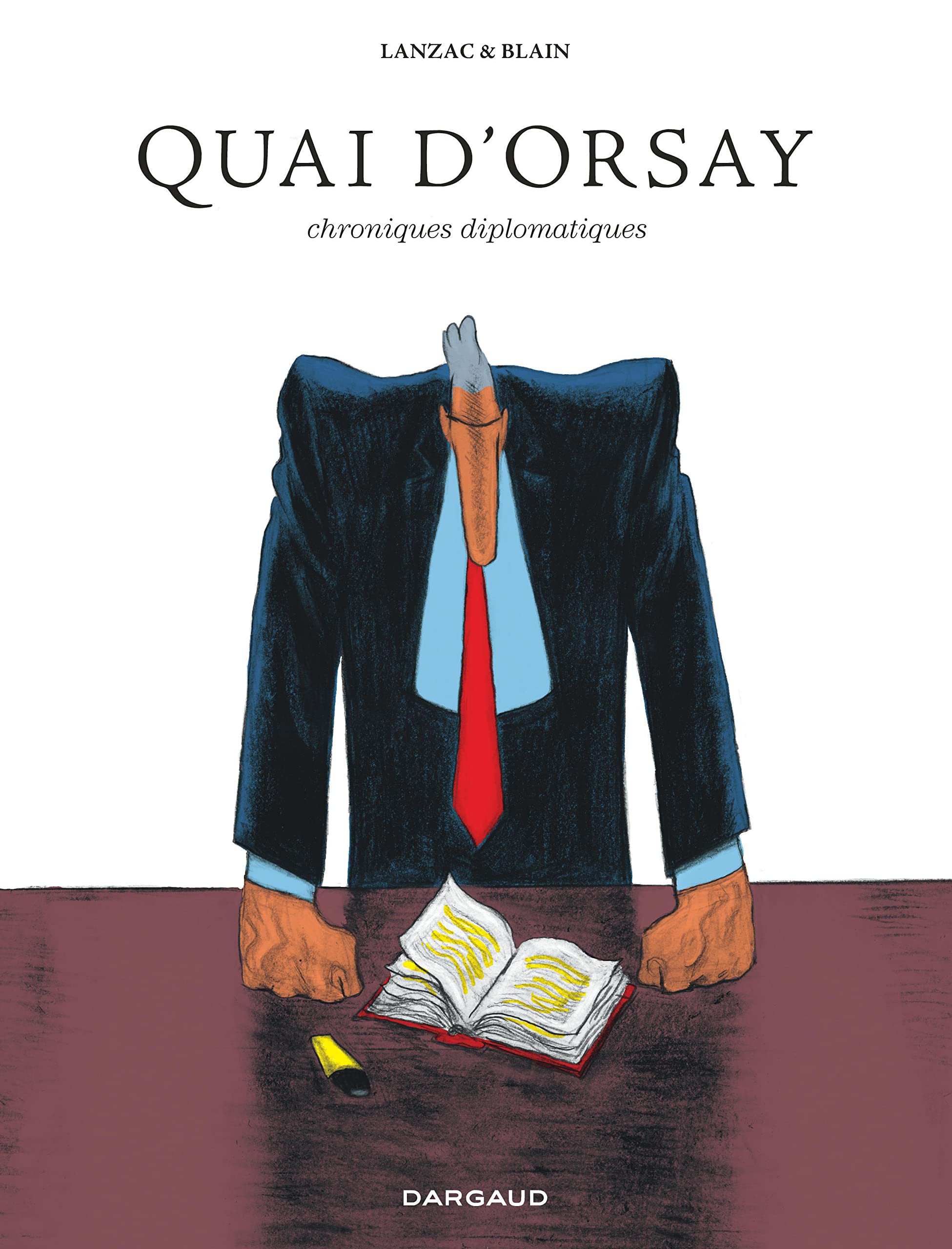 jaquette livre Quai d'Orsay - Intégrale