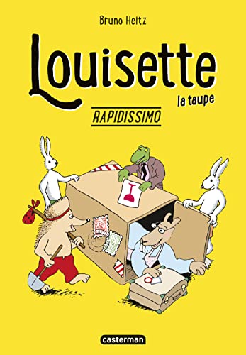 jaquette livre Louisette La Taupe - Rapidissimo