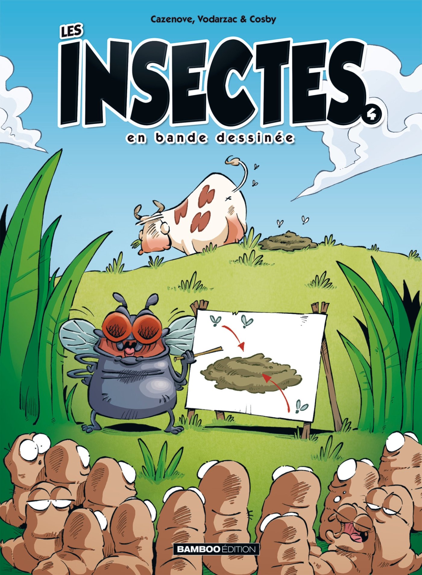 jaquette livre Les insectes en BD - tome 04