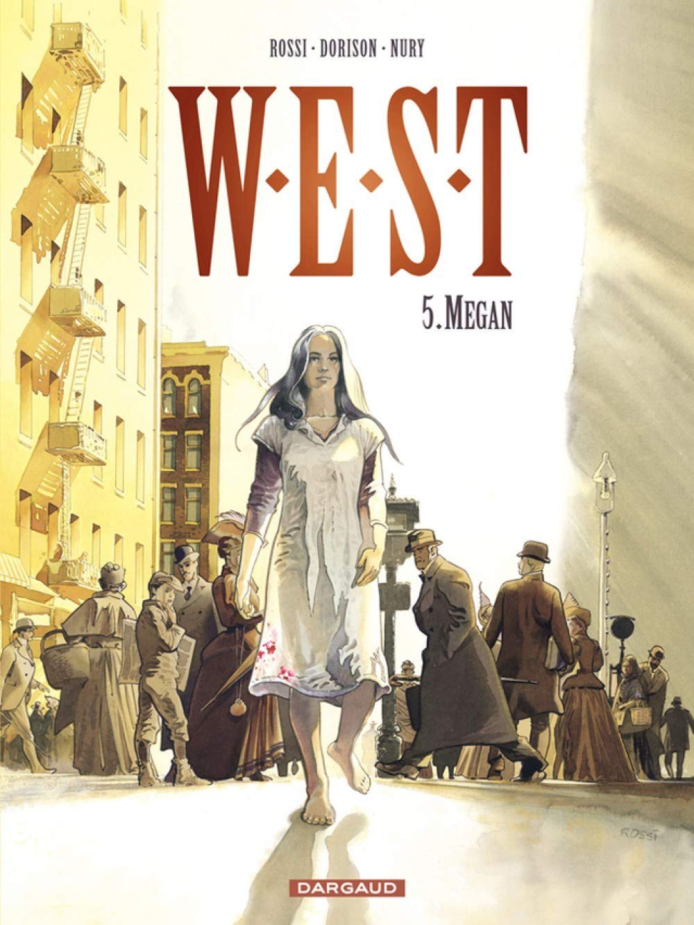 jaquette livre W.E.S.T. - tome 5 - Megan