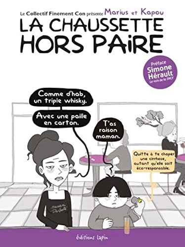 jaquette livre Marius Et Kapou - La Chaussette Hors Paire