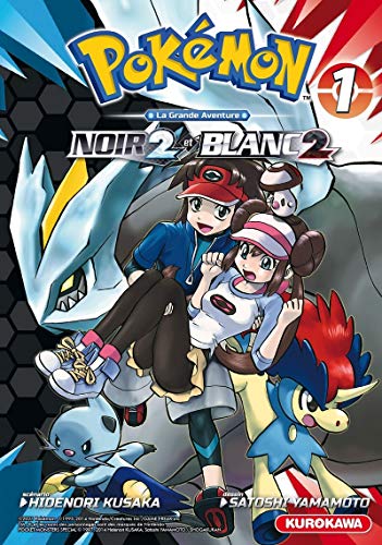jaquette livre Pokémon - La Grande Aventure - Noir 2 et Blanc 2 - Tome 1
