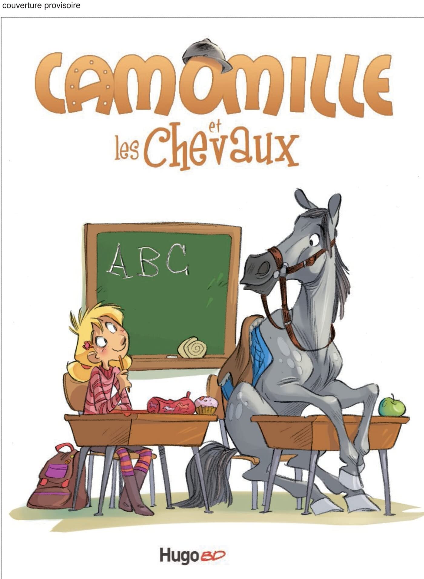 jaquette livre Camomille et les chevaux T03 Poney game