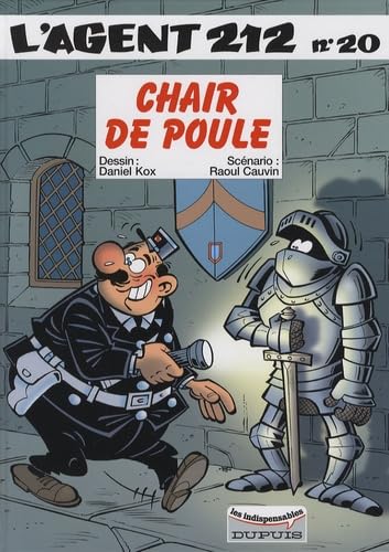 jaquette livre L'agent 212 Tome 20 - Chair De Poule